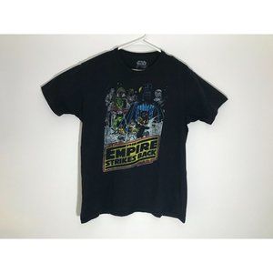 Star Wars Empire Strikes Back Mens L Black T Shirt *7